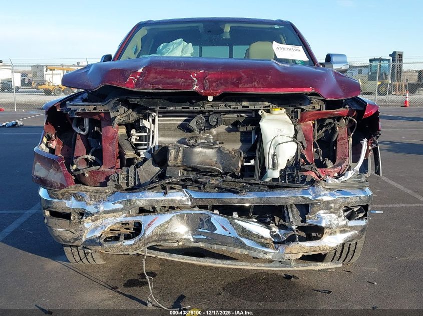 2019 Ram 1500 Laramie 4X4 5'7 Box VIN: 1C6SRFJT5KN582619 Lot: 43878100