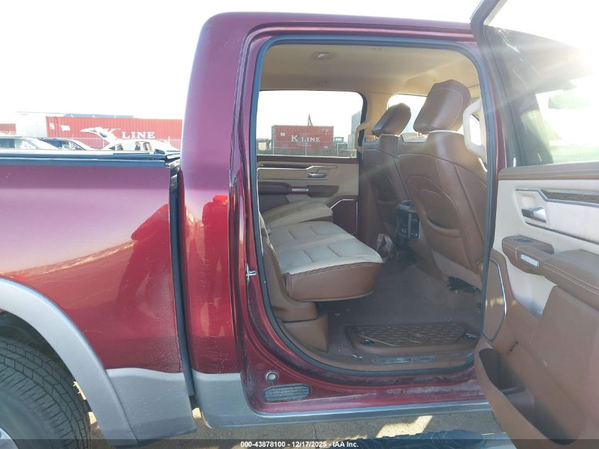 2019 Ram 1500 Laramie 4X4 5'7 Box VIN: 1C6SRFJT5KN582619 Lot: 43878100