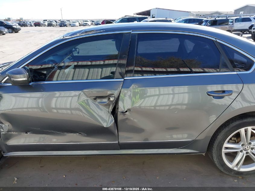 2013 Volkswagen Passat 2.0L Tdi Sel Premium VIN: 1VWCN7A37DC031389 Lot: 43878108