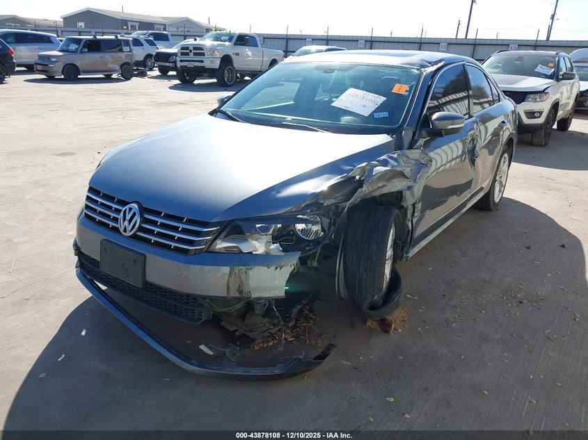 2013 Volkswagen Passat 2.0L Tdi Sel Premium
