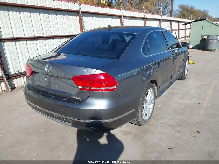 2013 Volkswagen Passat 2.0L Tdi Sel Premium