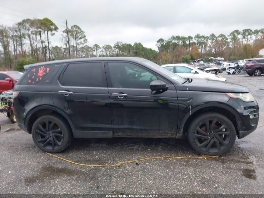 2016 Land Rover Discovery Sport Hse Lux VIN: SALCT2BG0GH557599 Lot: 43878116