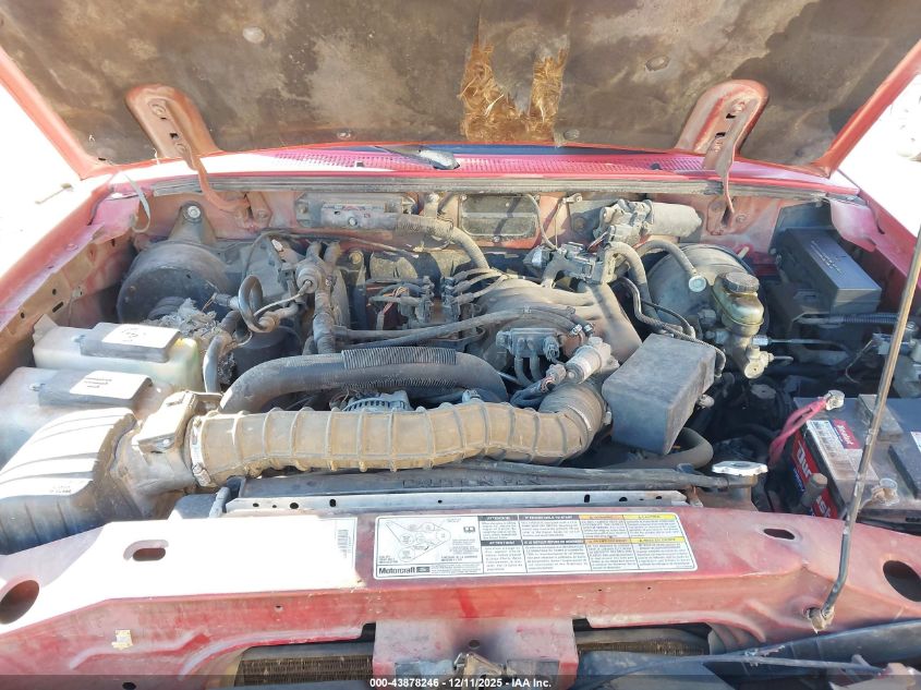 1999 Ford Ranger Xl/Xlt VIN: 1FTYR10V6XUB22391 Lot: 43878246