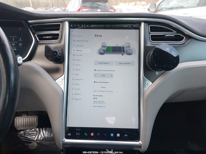 2016 Tesla Model S 60D/70D/75D/85D/90D VIN: 5YJSA1E28GF128617 Lot: 43878264