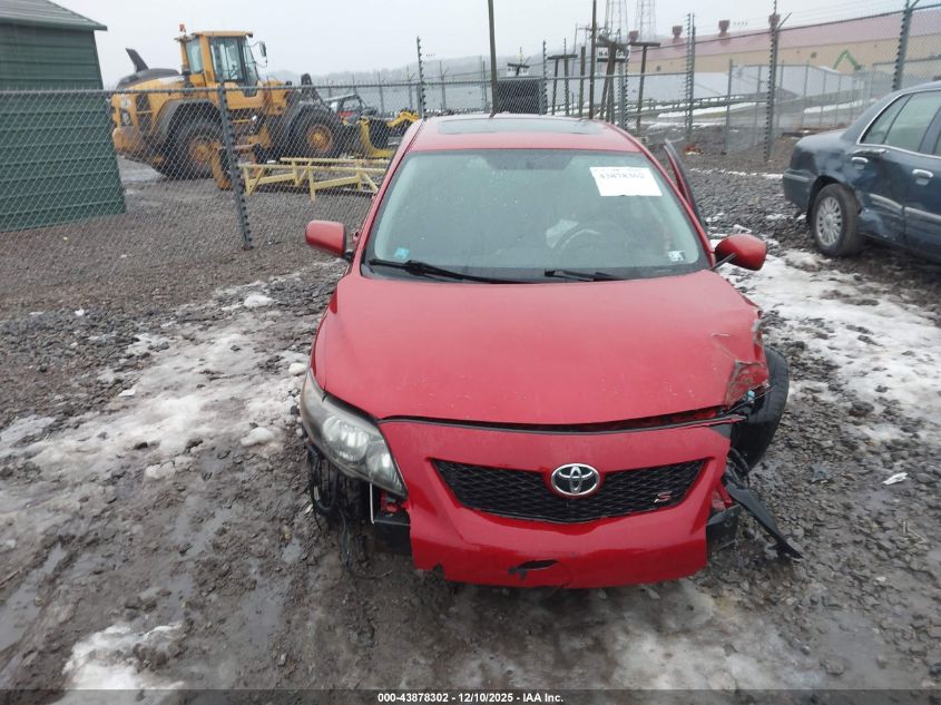 2009 Toyota Corolla S VIN: 2T1BU40E09C149317 Lot: 43878302