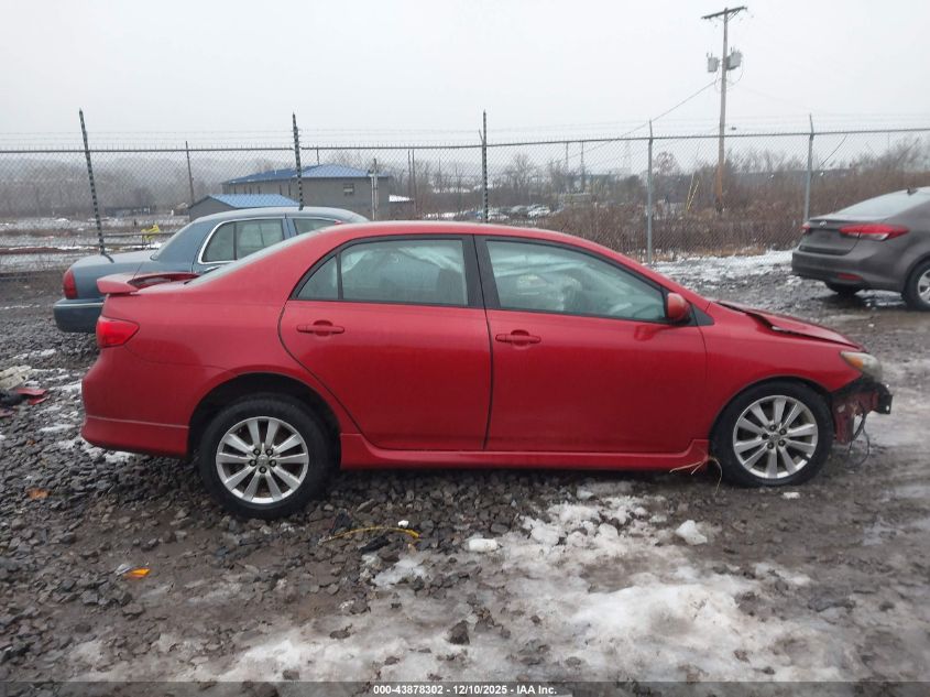 2009 Toyota Corolla S VIN: 2T1BU40E09C149317 Lot: 43878302