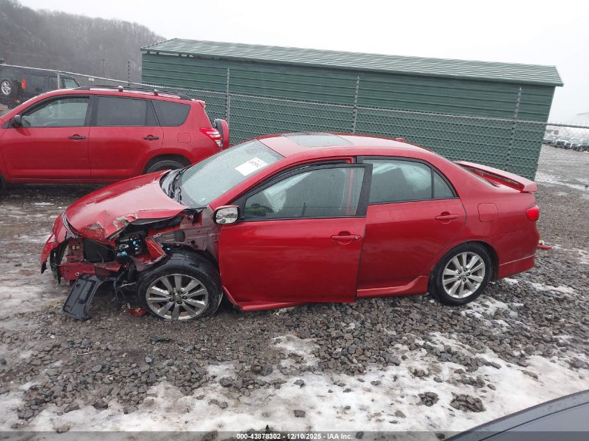 2009 Toyota Corolla S VIN: 2T1BU40E09C149317 Lot: 43878302