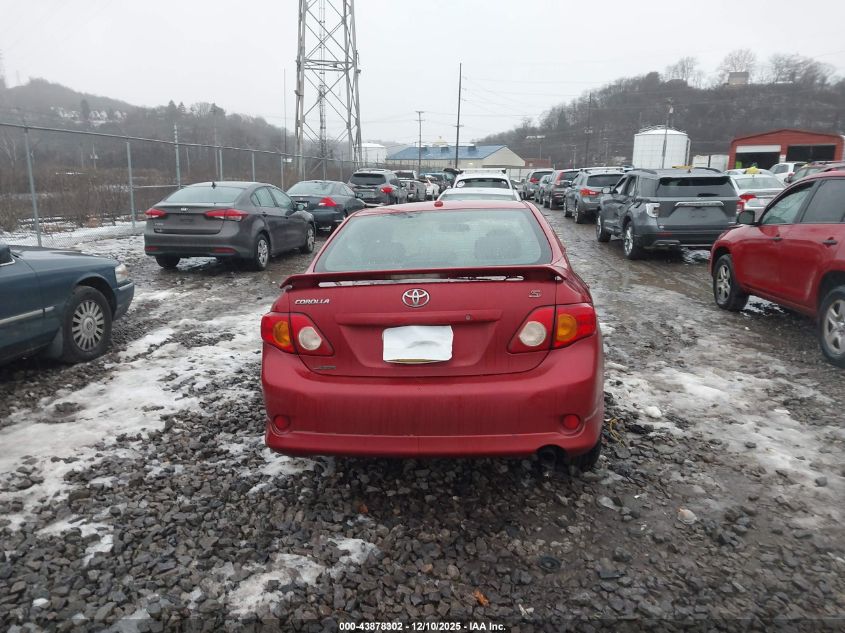 2009 Toyota Corolla S VIN: 2T1BU40E09C149317 Lot: 43878302