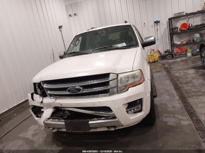 2015 Ford Expedition El Platinum VIN: 1FMJK1MT6FEF43174 Lot: 43878303