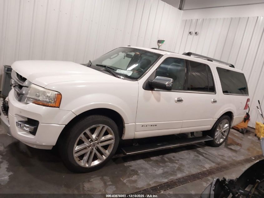 2015 Ford Expedition El Platinum VIN: 1FMJK1MT6FEF43174 Lot: 43878303