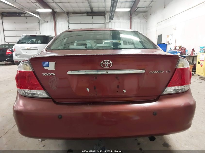 2005 Toyota Camry Le VIN: 4T1BE32K25U061758 Lot: 43878312