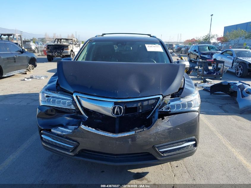 2015 Acura Mdx Technology Package VIN: 5FRYD4H42FB019034 Lot: 43878327