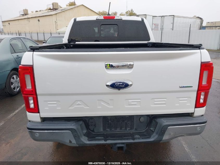 2019 Ford Ranger Lariat VIN: 1FTER4FH3KLA38632 Lot: 43878330