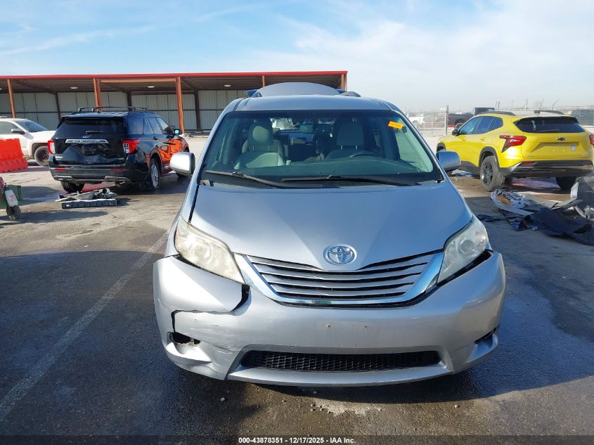 2015 Toyota Sienna Le 8 Passenger VIN: 5TDKK3DC5FS683246 Lot: 43878351