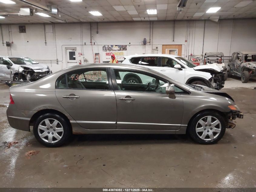 2008 Honda Civic Lx VIN: 2HGFA16538H317845 Lot: 43878353