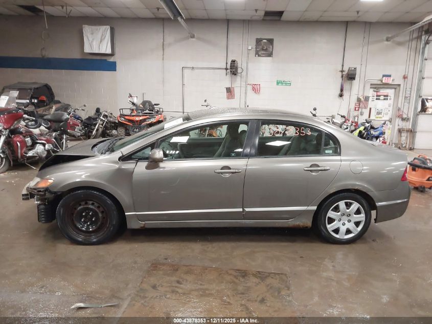 2008 Honda Civic Lx VIN: 2HGFA16538H317845 Lot: 43878353