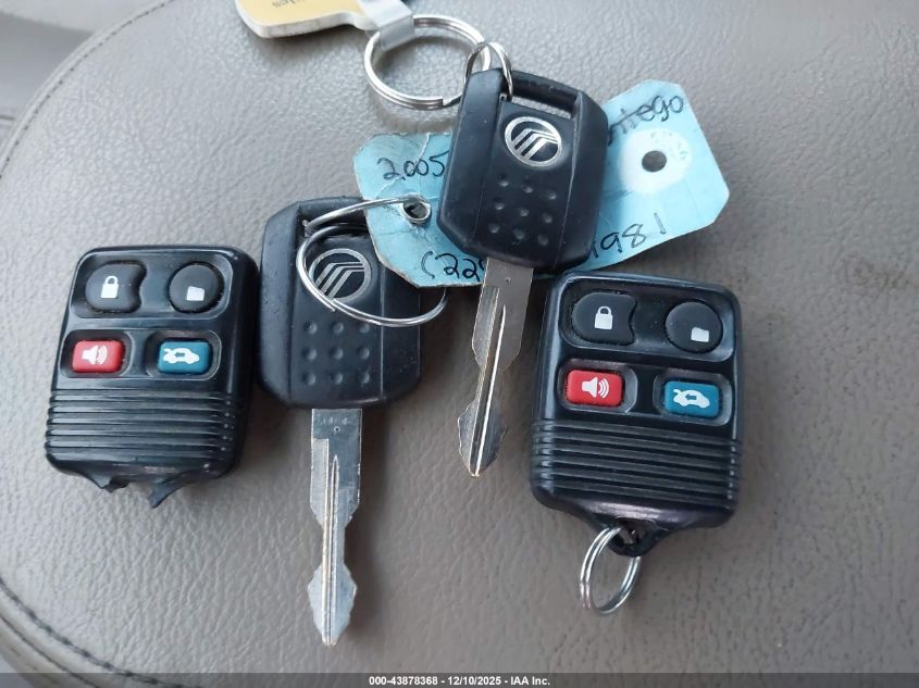 2005 Mercury Montego Premier VIN: 1MEHM43155G623307 Lot: 43878368