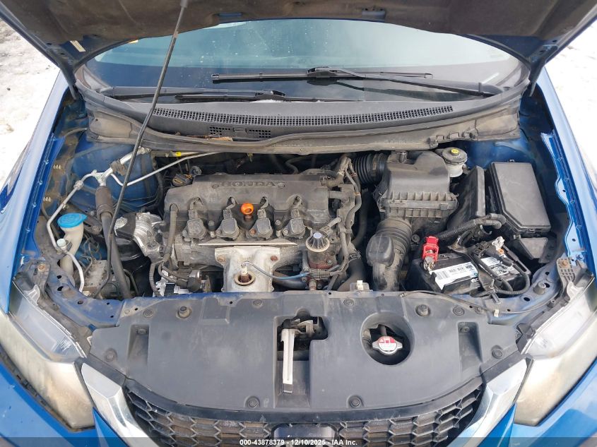 2013 Honda Civic Ex VIN: 19XFB2F84DE054833 Lot: 43878379