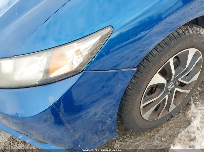 2013 Honda Civic Ex VIN: 19XFB2F84DE054833 Lot: 43878379