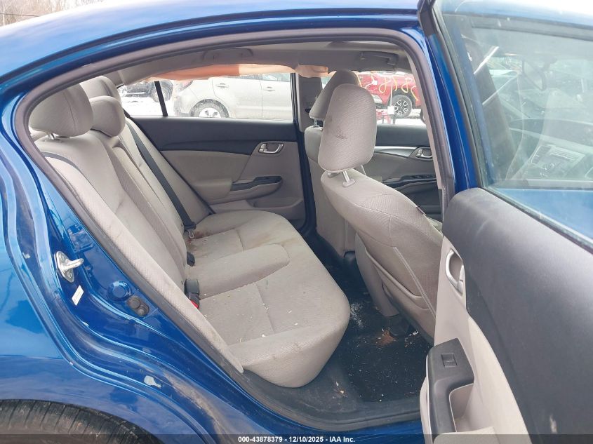 2013 Honda Civic Ex VIN: 19XFB2F84DE054833 Lot: 43878379