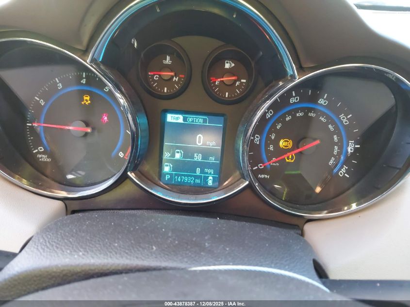 2016 Chevrolet Cruze Limited Ltz Auto VIN: 1G1PG5SB3G7134744 Lot: 43878387