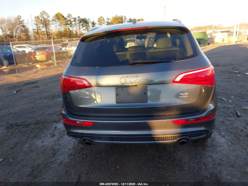 2012 Audi Q5 3.2 Premium Plus VIN: WA1DKAFP7CA066270 Lot: 43878392