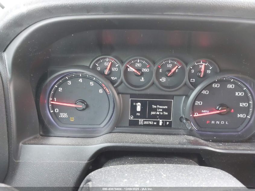 2020 Chevrolet Silverado 1500 4Wd Long Bed Wt VIN: 3GCNYAEF6LG108656 Lot: 43878404