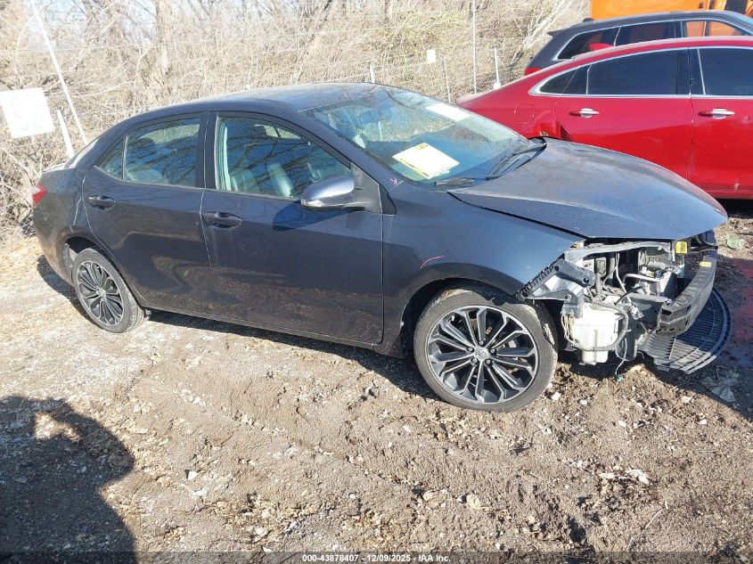 2015 Toyota Corolla S Premium VIN: 2T1BURHE4FC446362 Lot: 43878407