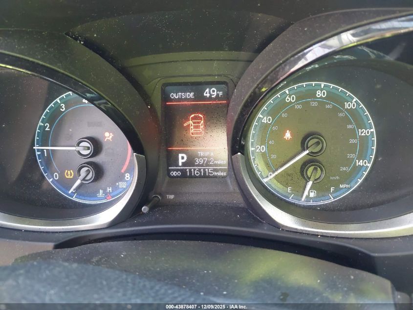 2015 Toyota Corolla S Premium VIN: 2T1BURHE4FC446362 Lot: 43878407