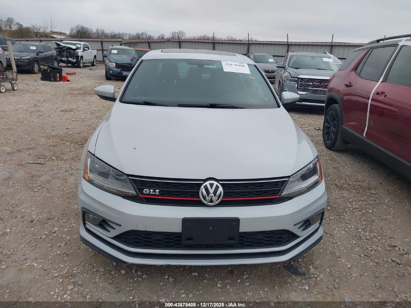 2017 Volkswagen Jetta Gli VIN: 3VW4T7AJ7HM216796 Lot: 43878408
