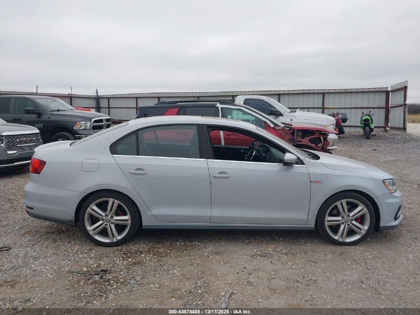2017 Volkswagen Jetta Gli VIN: 3VW4T7AJ7HM216796 Lot: 43878408