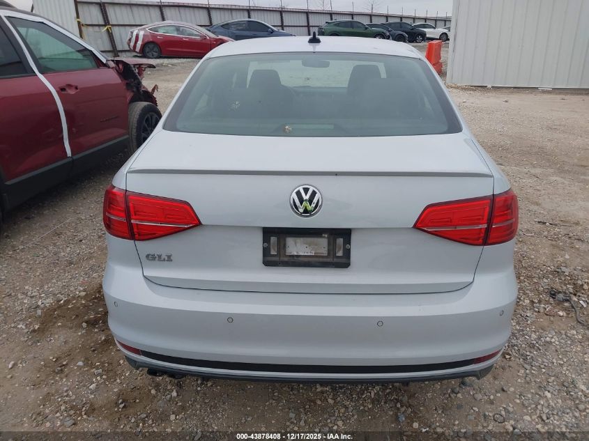 2017 Volkswagen Jetta Gli VIN: 3VW4T7AJ7HM216796 Lot: 43878408