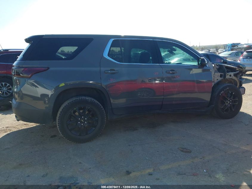 2020 Chevrolet Traverse Fwd Ls VIN: 1GNERFKW8LJ100739 Lot: 43878411