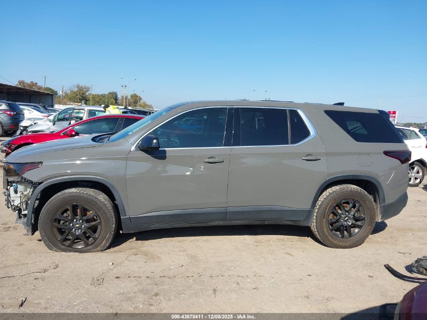 2020 Chevrolet Traverse Fwd Ls VIN: 1GNERFKW8LJ100739 Lot: 43878411