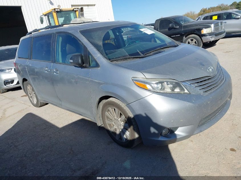 TOYOTA SIENNA LIMITED PREMIUM 7 PASSENGER