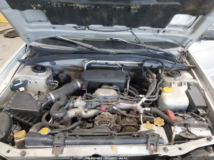 2005 Subaru Forester 2.5Xs VIN: JF1SG65655H713642 Lot: 43878423