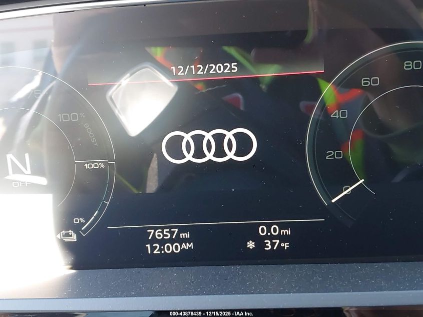 2024 Audi Q8 E-Tron Premium Plus Quattro VIN: WA15AAGE6RB066722 Lot: 43878439