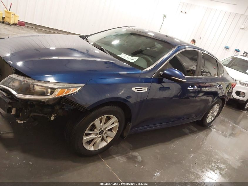 2017 Kia Optima Lx VIN: 5XXGT4L38HG162665 Lot: 43878459