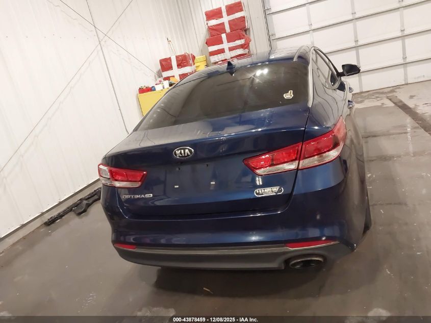 2017 Kia Optima Lx VIN: 5XXGT4L38HG162665 Lot: 43878459