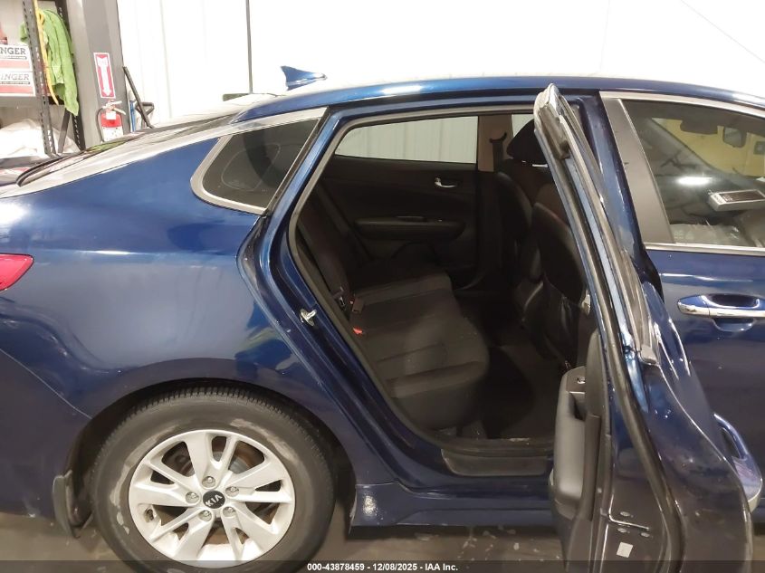 2017 Kia Optima Lx VIN: 5XXGT4L38HG162665 Lot: 43878459