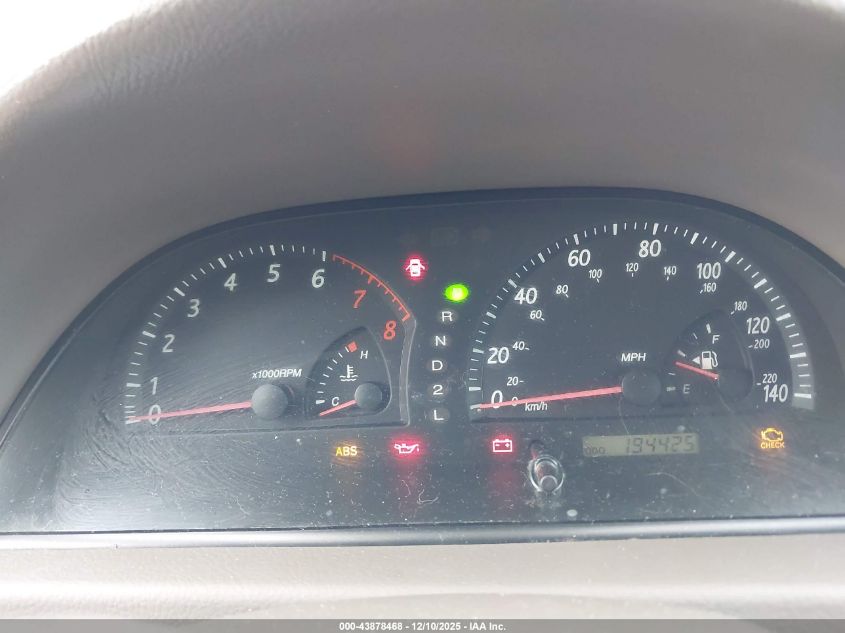 2003 Toyota Camry Xle VIN: 4T1BE30K03U760273 Lot: 43878468