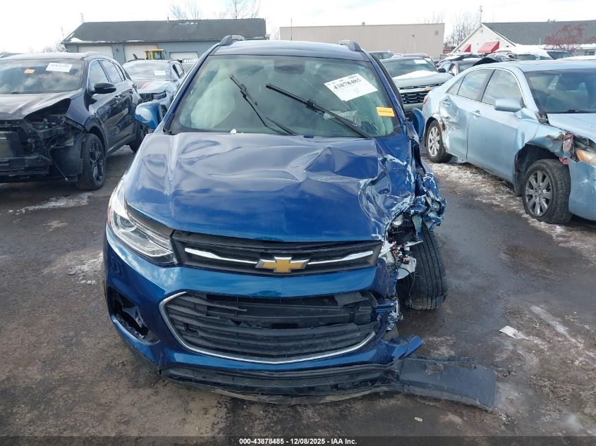 2019 Chevrolet Trax Lt VIN: 3GNCJLSBXKL211276 Lot: 43878485