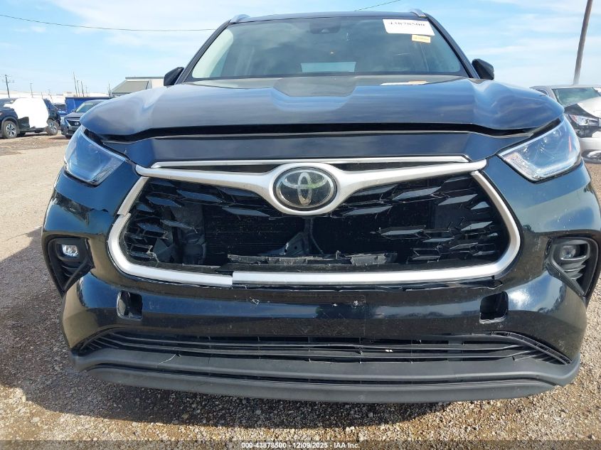 2021 Toyota Highlander Xle VIN: 5TDGZRAH9MS052176 Lot: 43878500