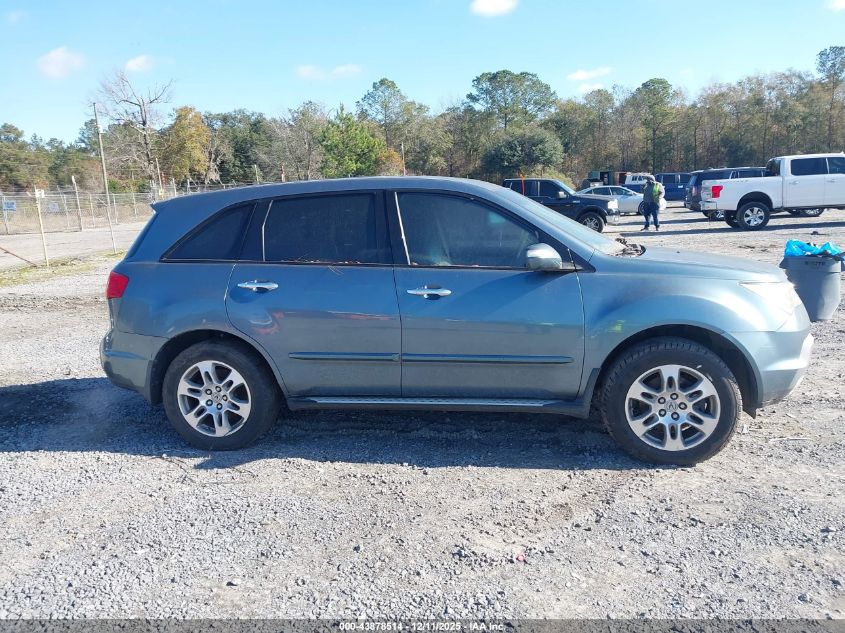 2007 Acura Mdx Technology Package VIN: 2HNYD283X7H529134 Lot: 43878514