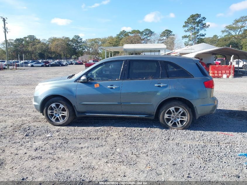 2007 Acura Mdx Technology Package VIN: 2HNYD283X7H529134 Lot: 43878514