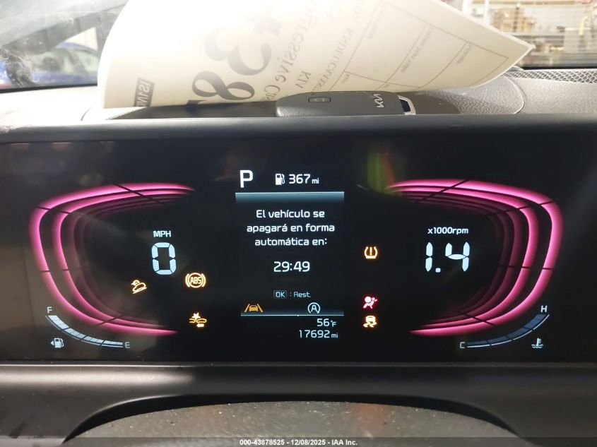 2025 Kia Seltos S VIN: KNDEUCAAXS7710262 Lot: 43878525