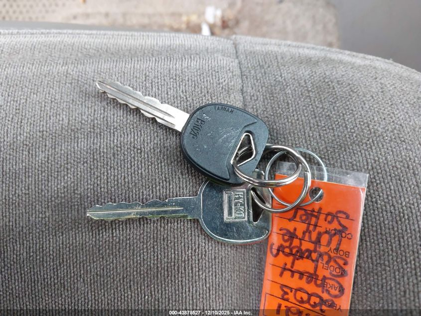 2003 Chevrolet Suburban 1500 Ls VIN: 1GNFK16Z13J151984 Lot: 43878527