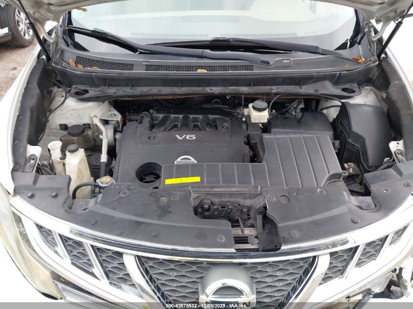 2011 Nissan Murano S VIN: JN8AZ1MU9BW069545 Lot: 43878532