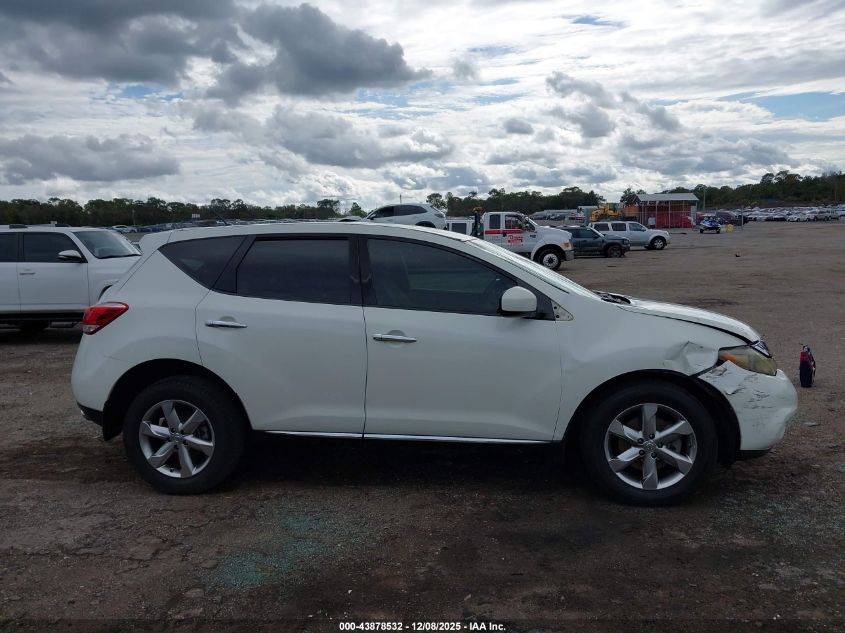 2011 Nissan Murano S VIN: JN8AZ1MU9BW069545 Lot: 43878532