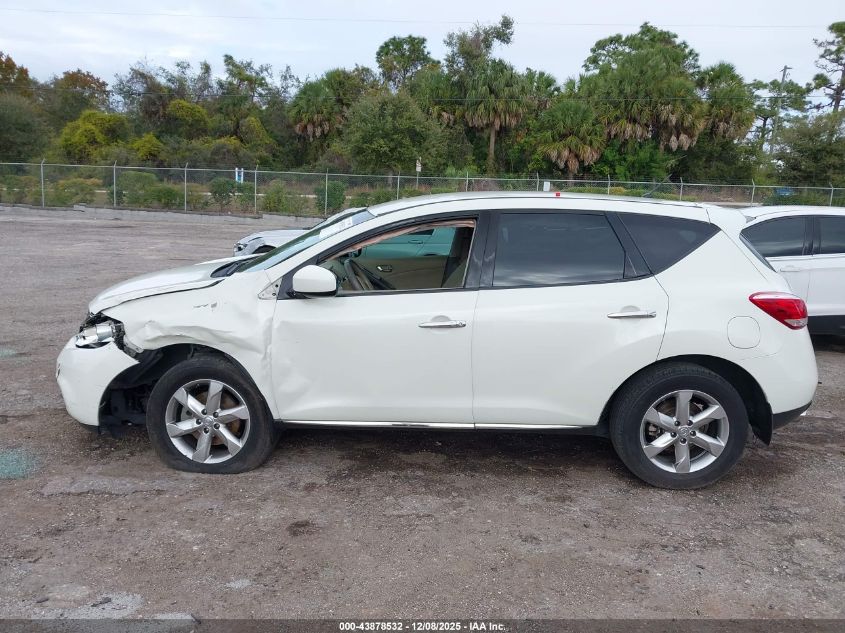2011 Nissan Murano S VIN: JN8AZ1MU9BW069545 Lot: 43878532